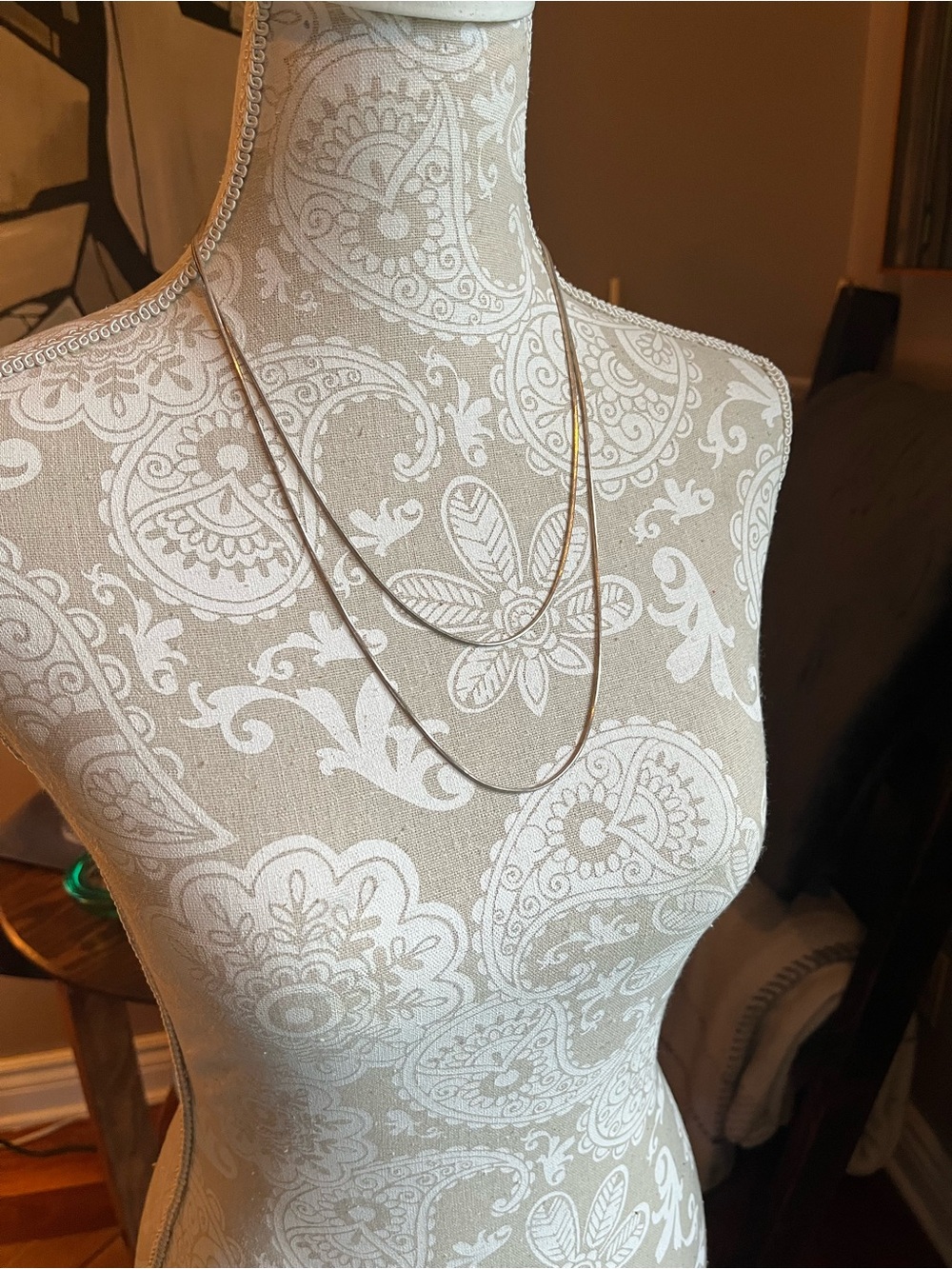 Italy 925 Sterling Silver 48" Snake Chain Necklace | Long Layering Chain | 14g